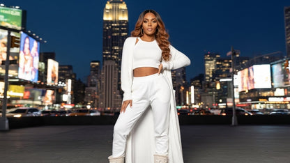 3-Piece Fuzzy Fleece Loungewear Set